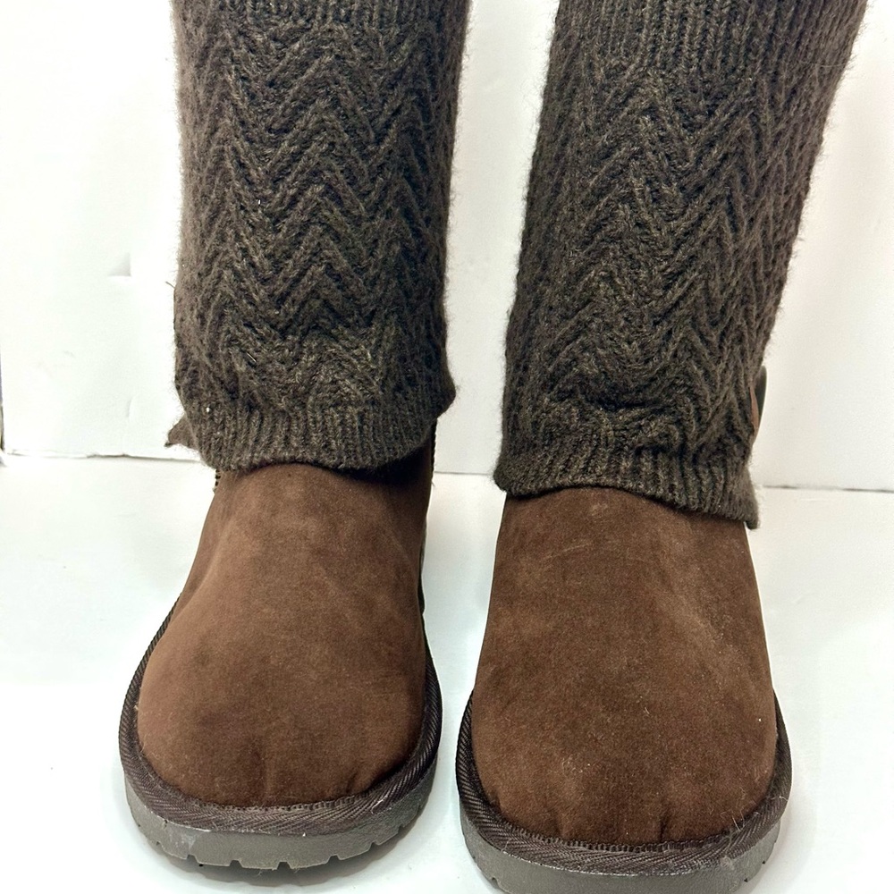 Muk Luks Brown Ankle Boots